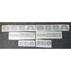 Adhesivos Ossa Super Pioneer 250.