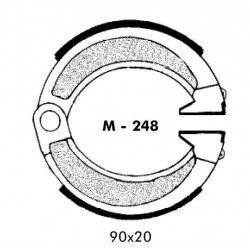 Zapatas de freno Bultaco Chispa.