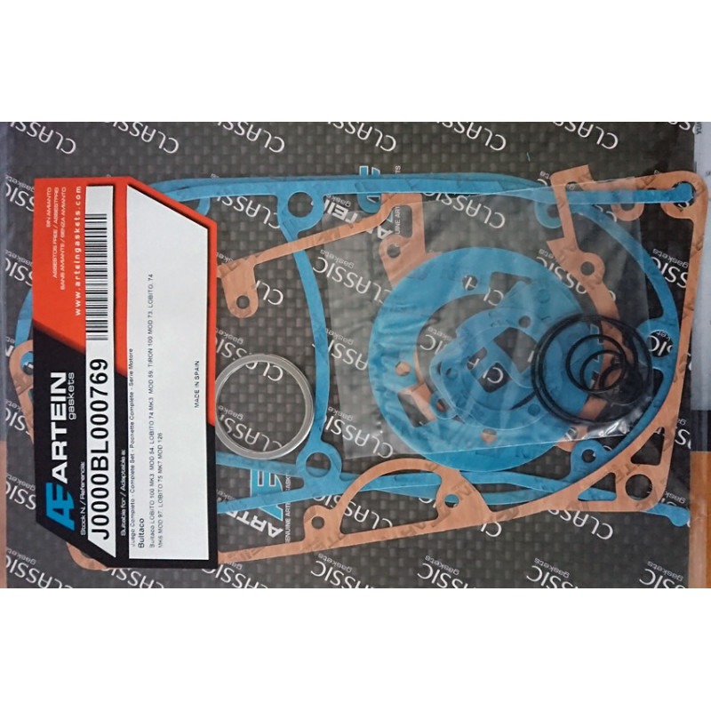 Gasket set of Bultaco Lobito and Tiron.