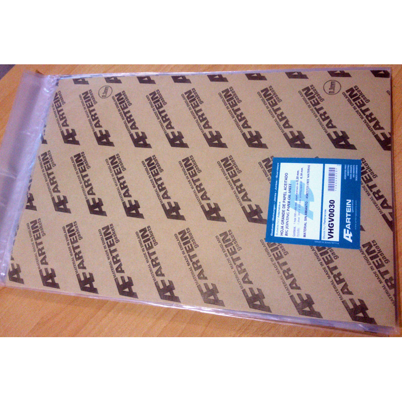 Papel aceitado para juntas. 30 mm.