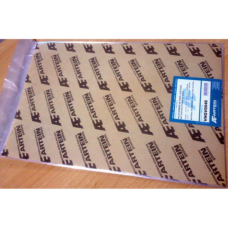 Papel aceitado para juntas. 40 mm.