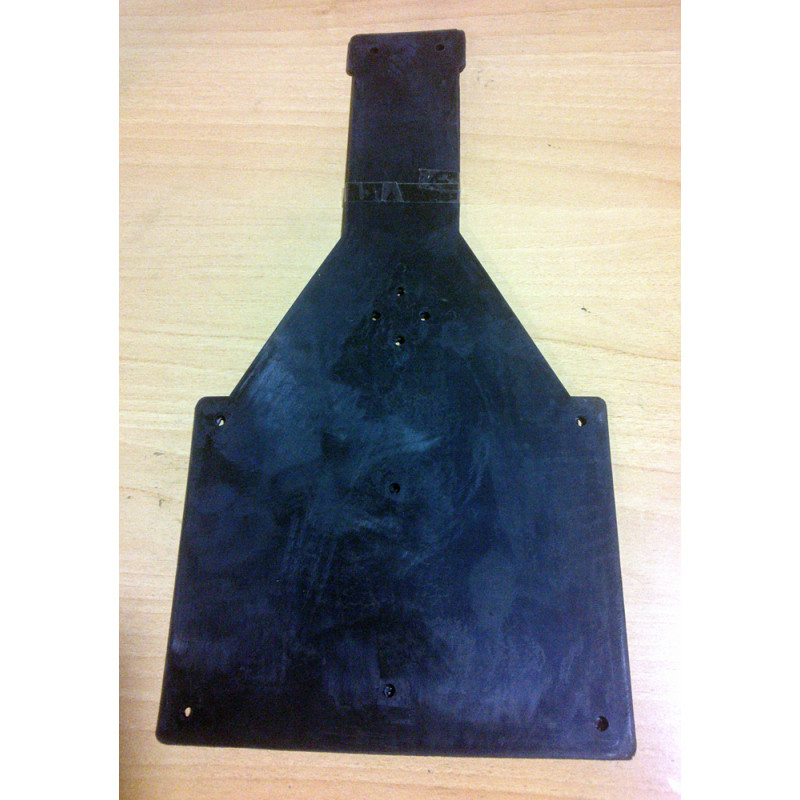 Goma porta matriculas.