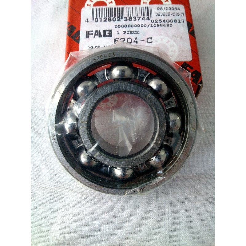 FAG Bearing 6204 C3