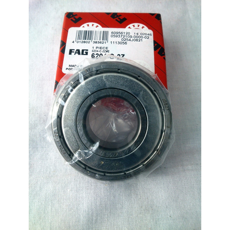 FAG Bearing 6204. 2ZR