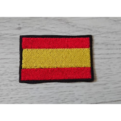 Parche bordado bandera España.