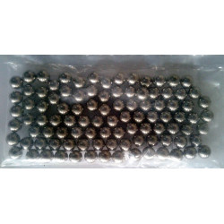 Set of 22 stainless steel ball high precision. Ø 4,762 mm. 