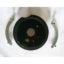 Rubber Bultaco tachometer support.