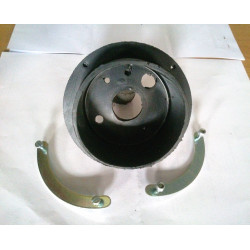 Rubber Bultaco tachometer support.
