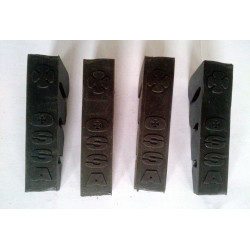 Set antivibration rubbers cylinder Ossa.