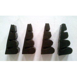 Set antivibration rubbers cylinder Ossa.