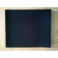 Plancha de espuma para filtro de aire.