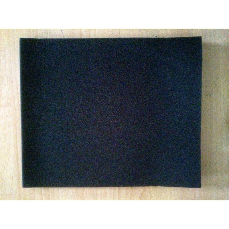 Plancha de espuma para filtro de aire.