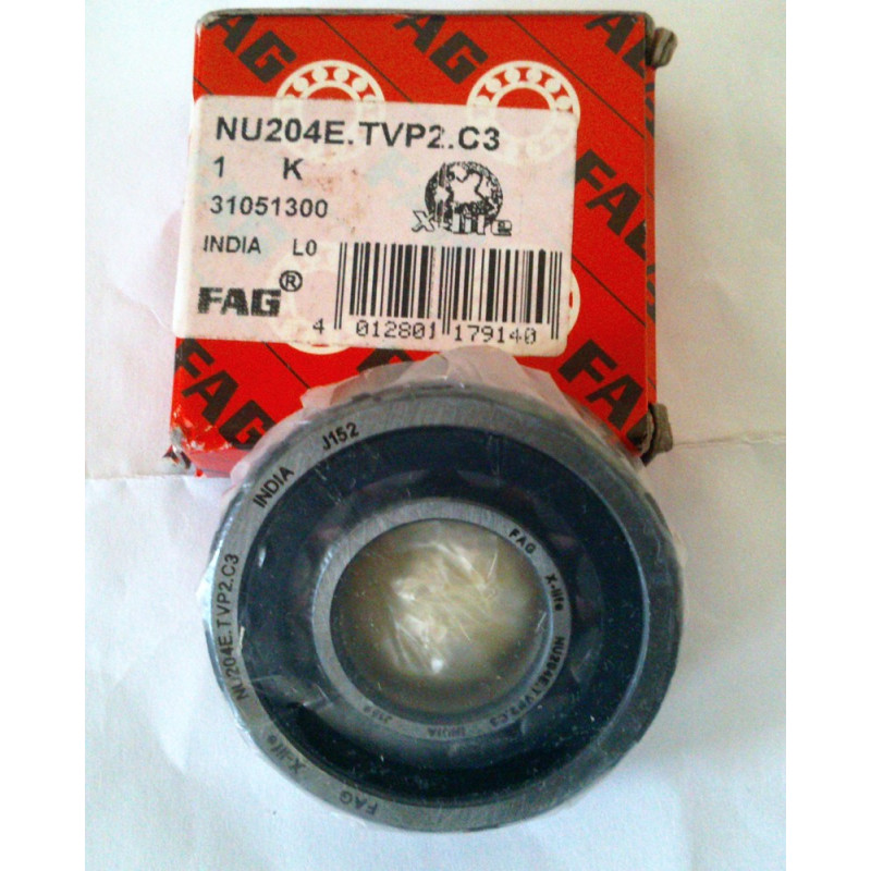 Bearing FAG NU204.E.TVP2.C3.